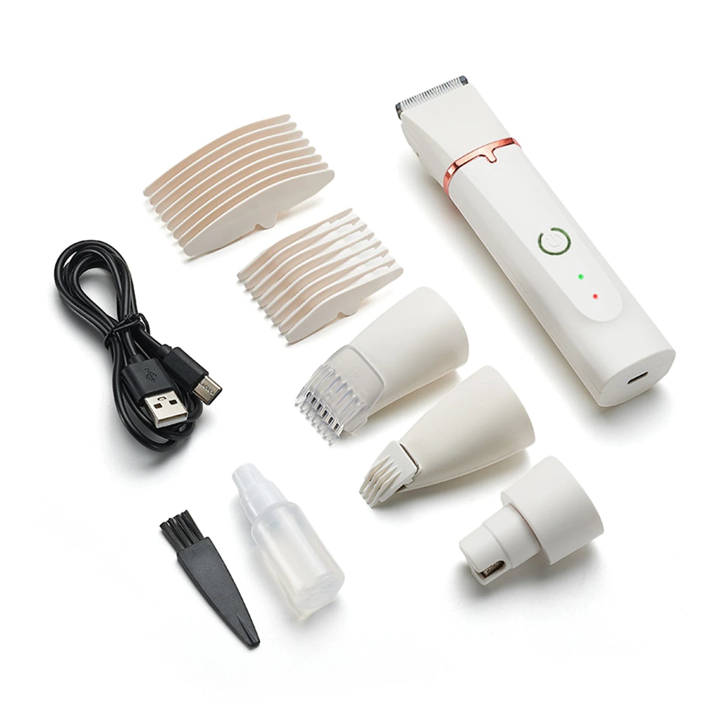Electric Pet Clipper-4 in 1 Trimmer for Dogs & Cats.
