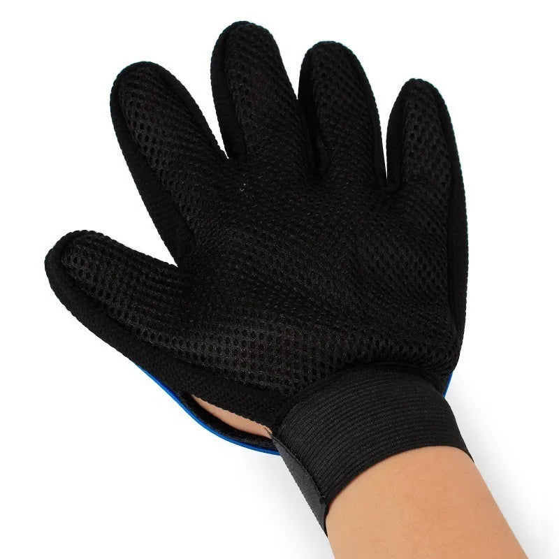 Pet Grooming Glove - for Cats & Dogs, Easy Hair Removal. Guante de Cepillado para Gatos y Perros, Remueve el pelo .Fácilmente