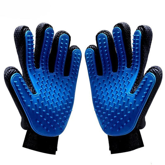 Pet Grooming Glove - for Cats & Dogs, Easy Hair Removal. Guante de Cepillado para Gatos y Perros, Remueve el pelo .Fácilmente