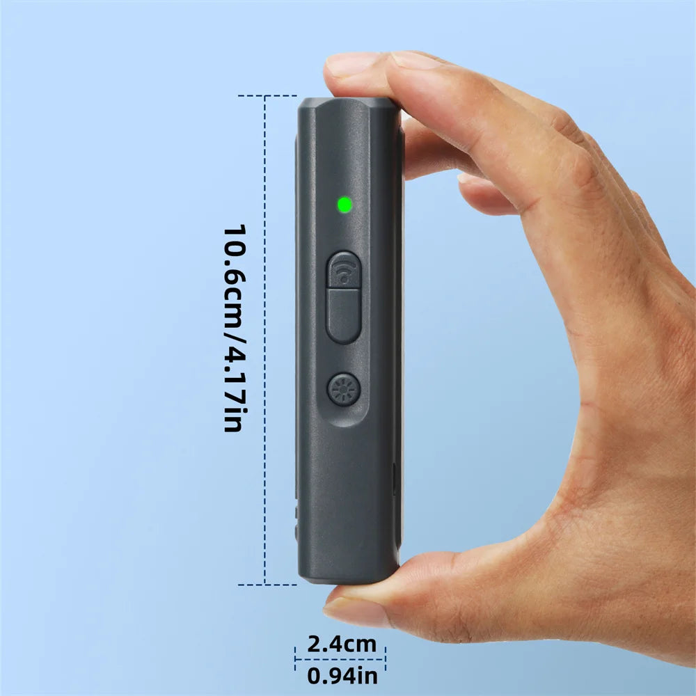 Ultrasonic Dog  Bark Deterrent Stop Dog Barking Portable Repellent with 16.4ft. Dispositivo Antiladridos Ultrasonico - portatil con Alcance de 5 metros.