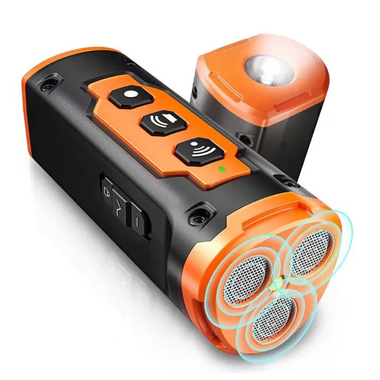 Ultrasonic Dog Bark Control - Rechargeable Trainer with LED Light. Dispositivo Antiladridos Ultrasonico - Recargable con Luz LED.