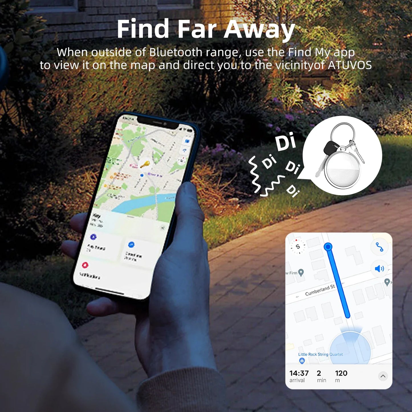 Mini GPS tracker -5- in -1 smart finder for keys, kids & pets.

Mini Rastreador Gps 5 en 1 Encuentra tus objetos fácilmente.