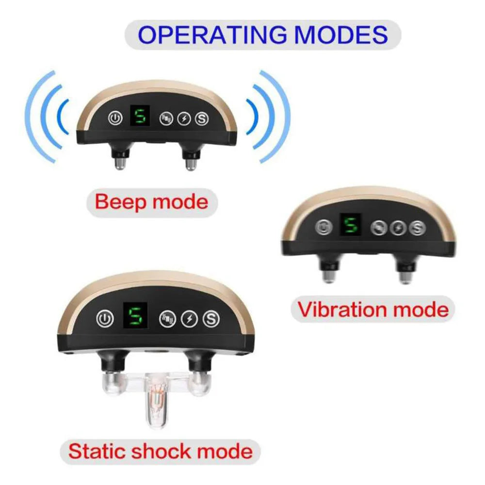 Anti Bark Dog Collar - Rechargeable & Adjustable Training Collar. Collar Antiladridos para Perros - Recargable y Ajustable para Entrenamiento.
