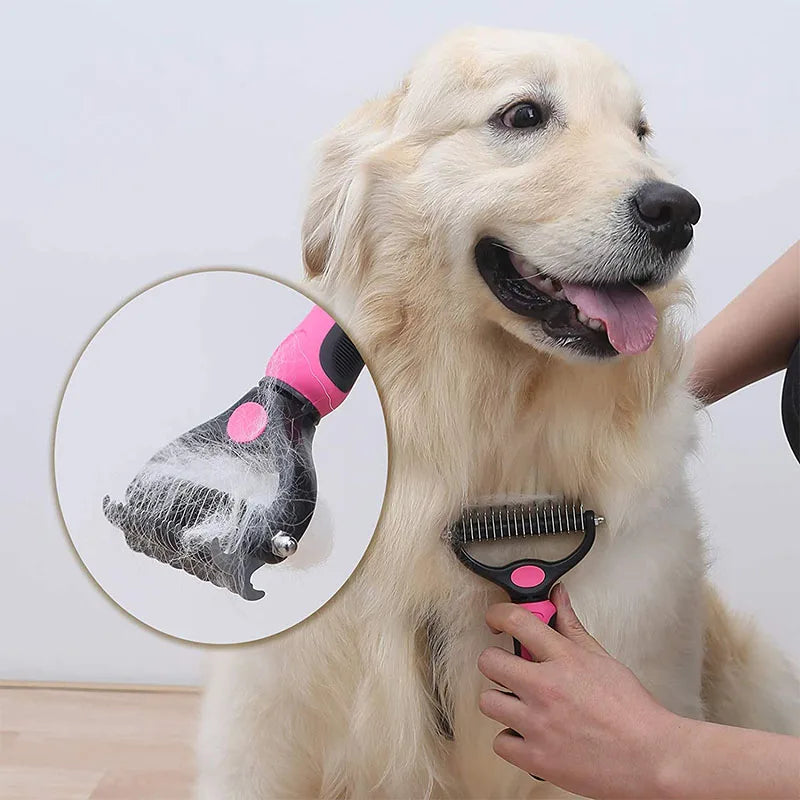 Pet Hair Remover comb for Dogs & Cats