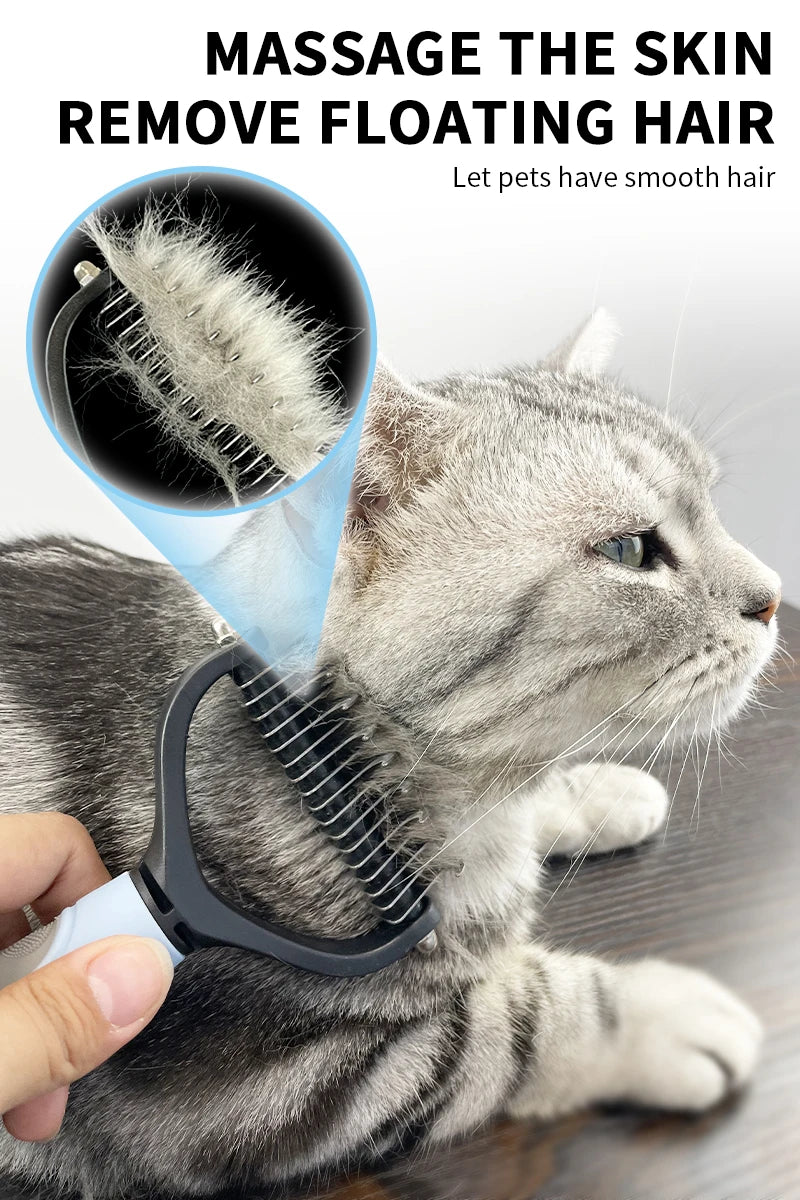 Pet Hair Remover comb for Dogs & Cats