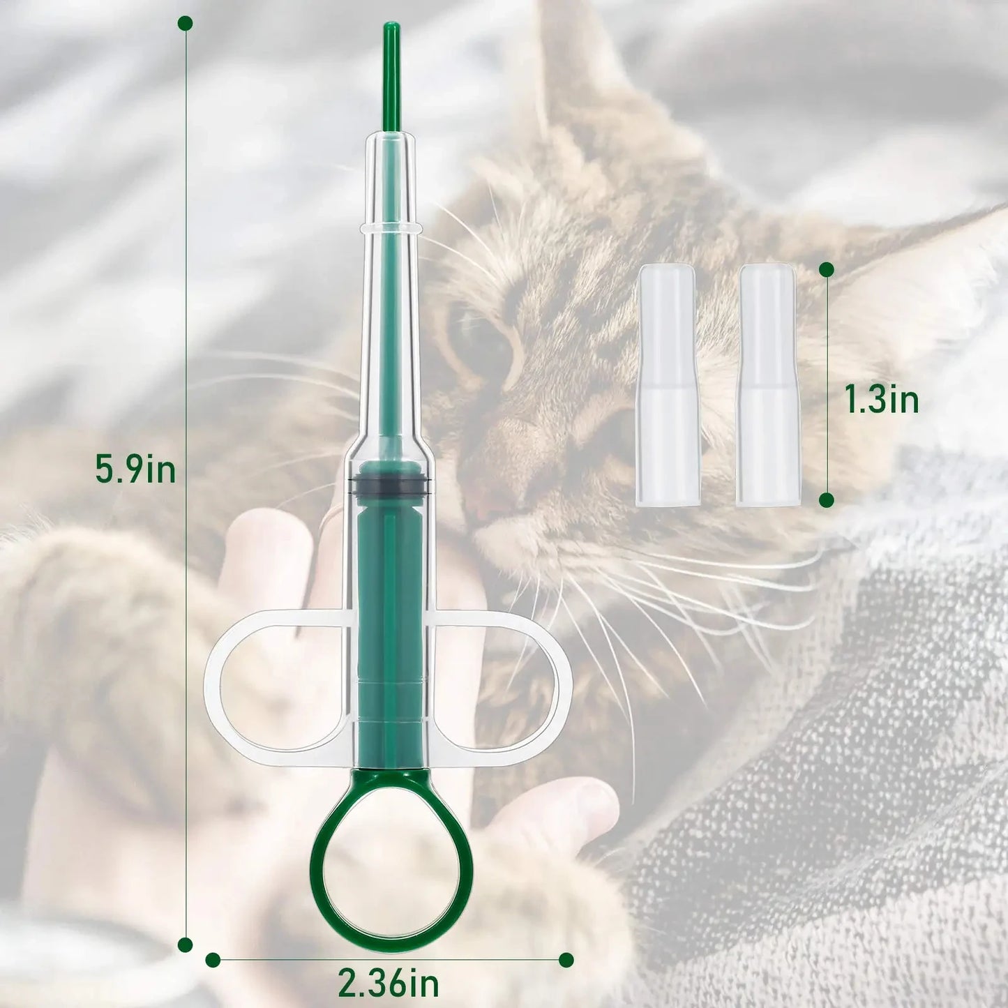 Pet Medication Dispenser – Easy Pill Feeding Stick for Cats & Dogs. Dispensador de Medicación para Mascotas – Fácil Alimentación de Pastillas