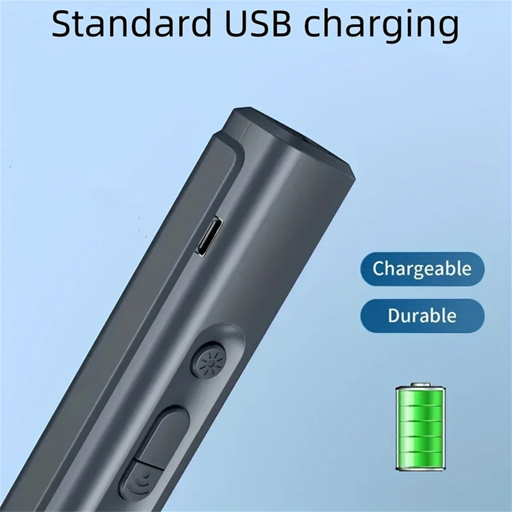 Ultrasonic Dog  Bark Deterrent Stop Dog Barking Portable Repellent with 16.4ft. Dispositivo Antiladridos Ultrasonico - portatil con Alcance de 5 metros.