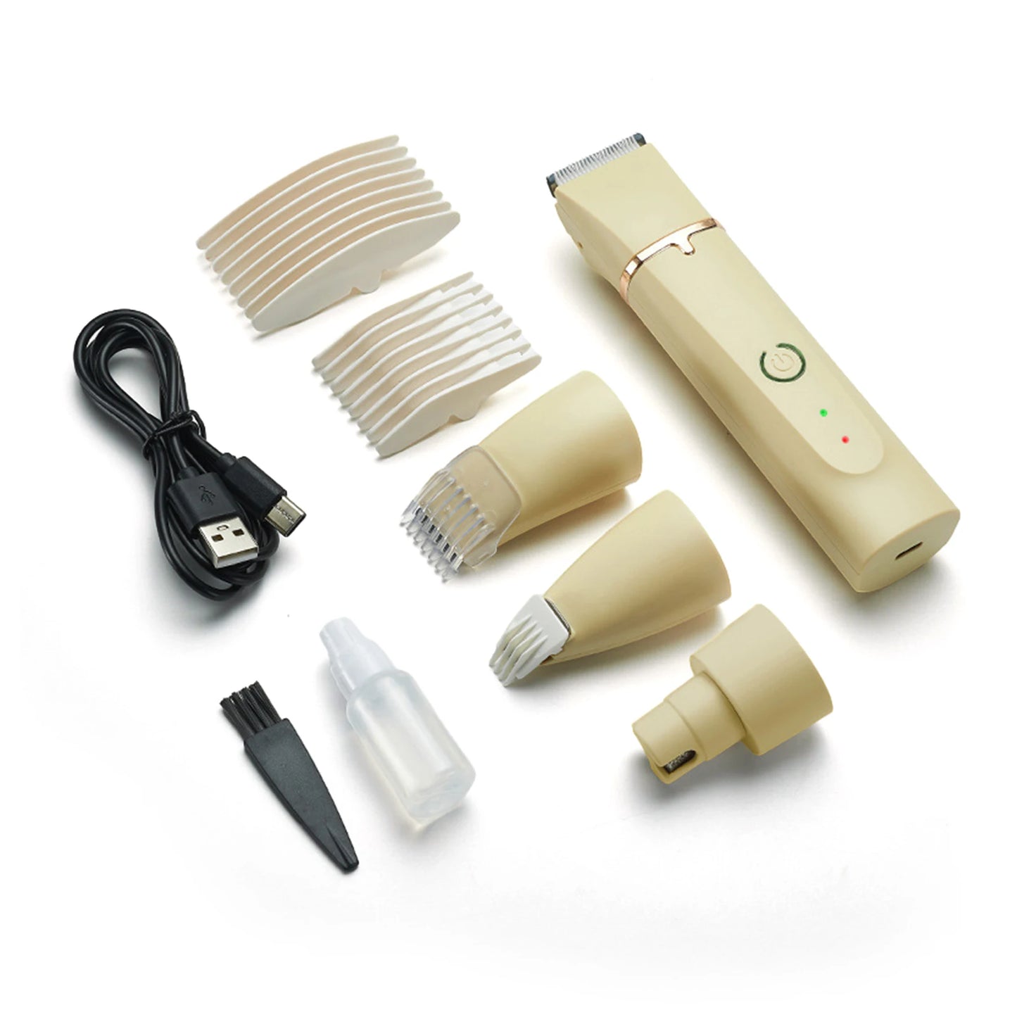Electric Pet Clipper-4 in 1 Trimmer for Dogs & Cats.