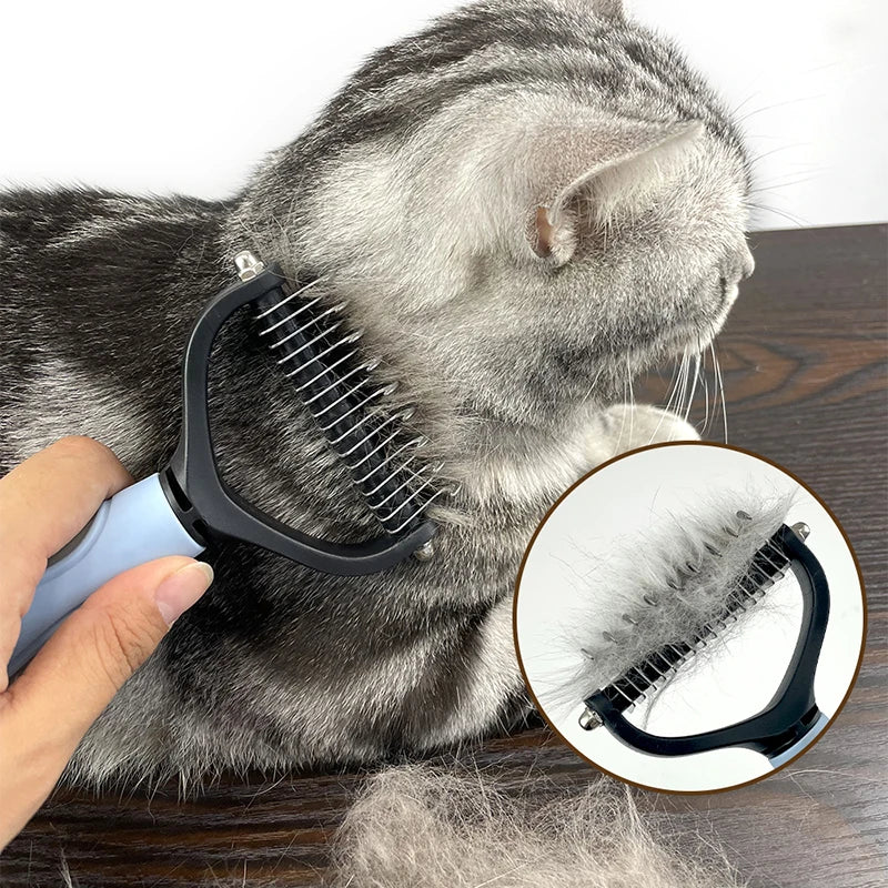 Pet Hair Remover comb for Dogs & Cats
