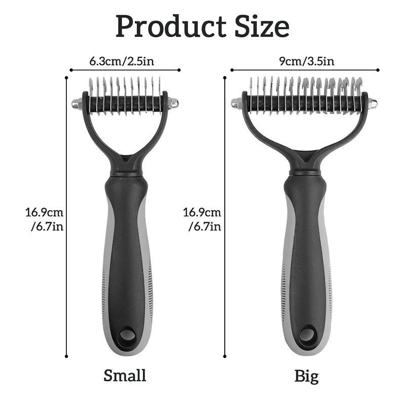 Pet Hair Remover comb for Dogs & Cats