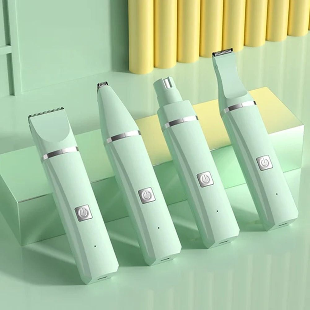 Electric Pet Clipper-4 in 1 Trimmer for Dogs & Cats.
