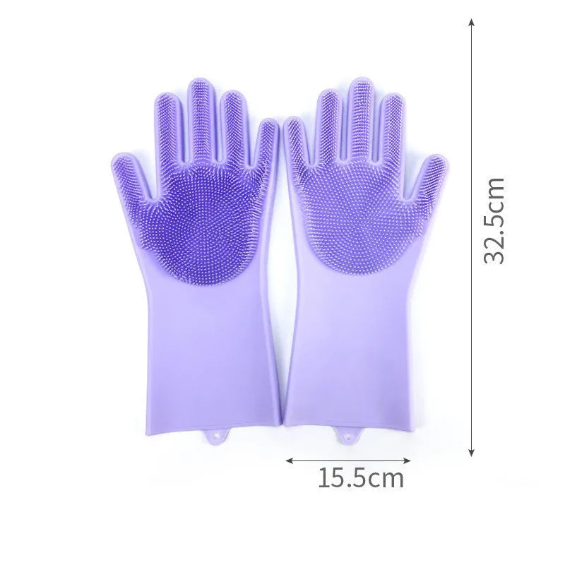 Pet Grooming Gloves silicone Hair Remover for dogs & cats. guante para cepillado, removedor de pelo de silicona para perros y gatos.