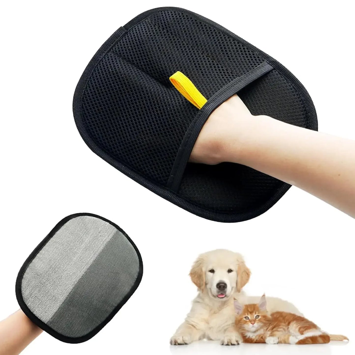 Removedor de Pelo para Mascotas - Reutilizable y de Doble Cara para Alfombras, Muebles y Mascotas.